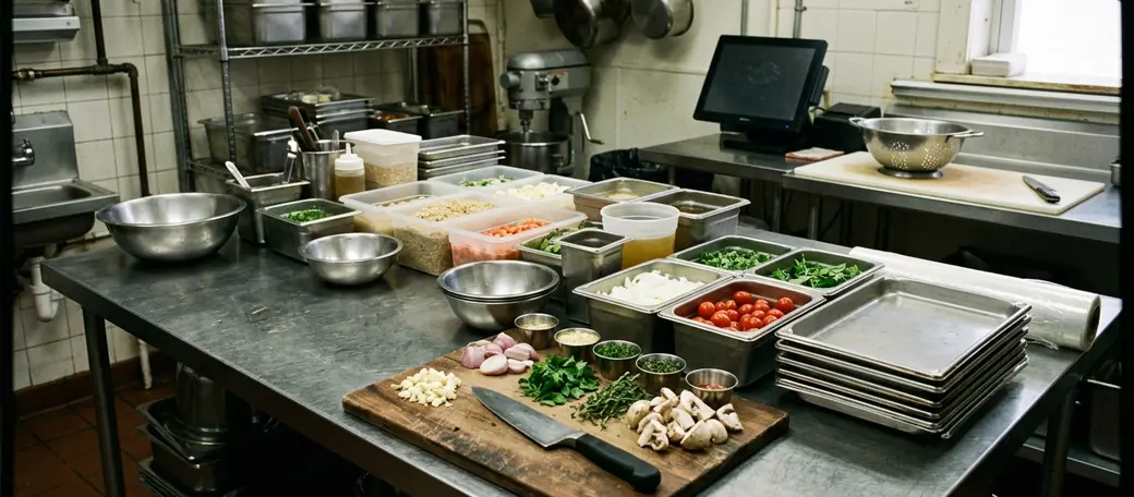 Image showing kitchen prep